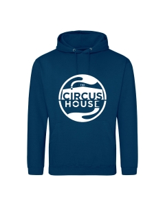 Circus House Adult Hoodie - Ink Blue